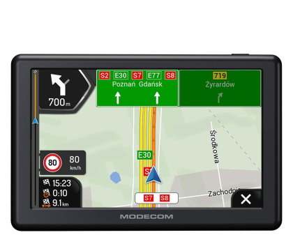 Nawigacja dla ciężarówek MODECOM FreeWAY CX 5.0 iGO Navigation Truck (Europa roczna aktualiza